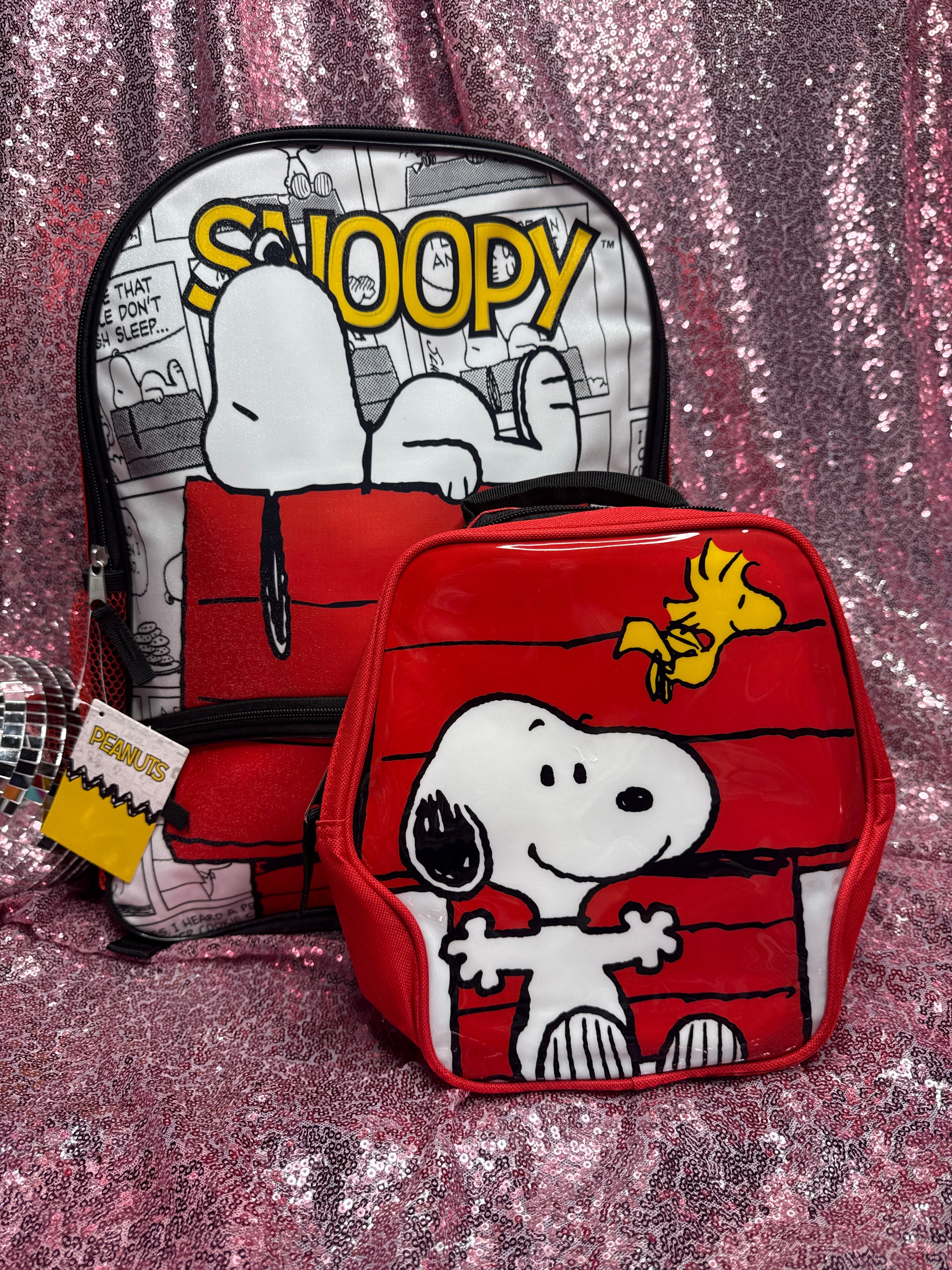 Peanuts® Snoopy Backpack & Lunch Bag Set