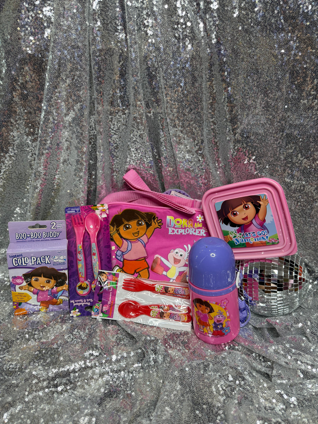 Dora the Explorer Back-to-School Lunch Bundle | Rare Y2K Deadstock