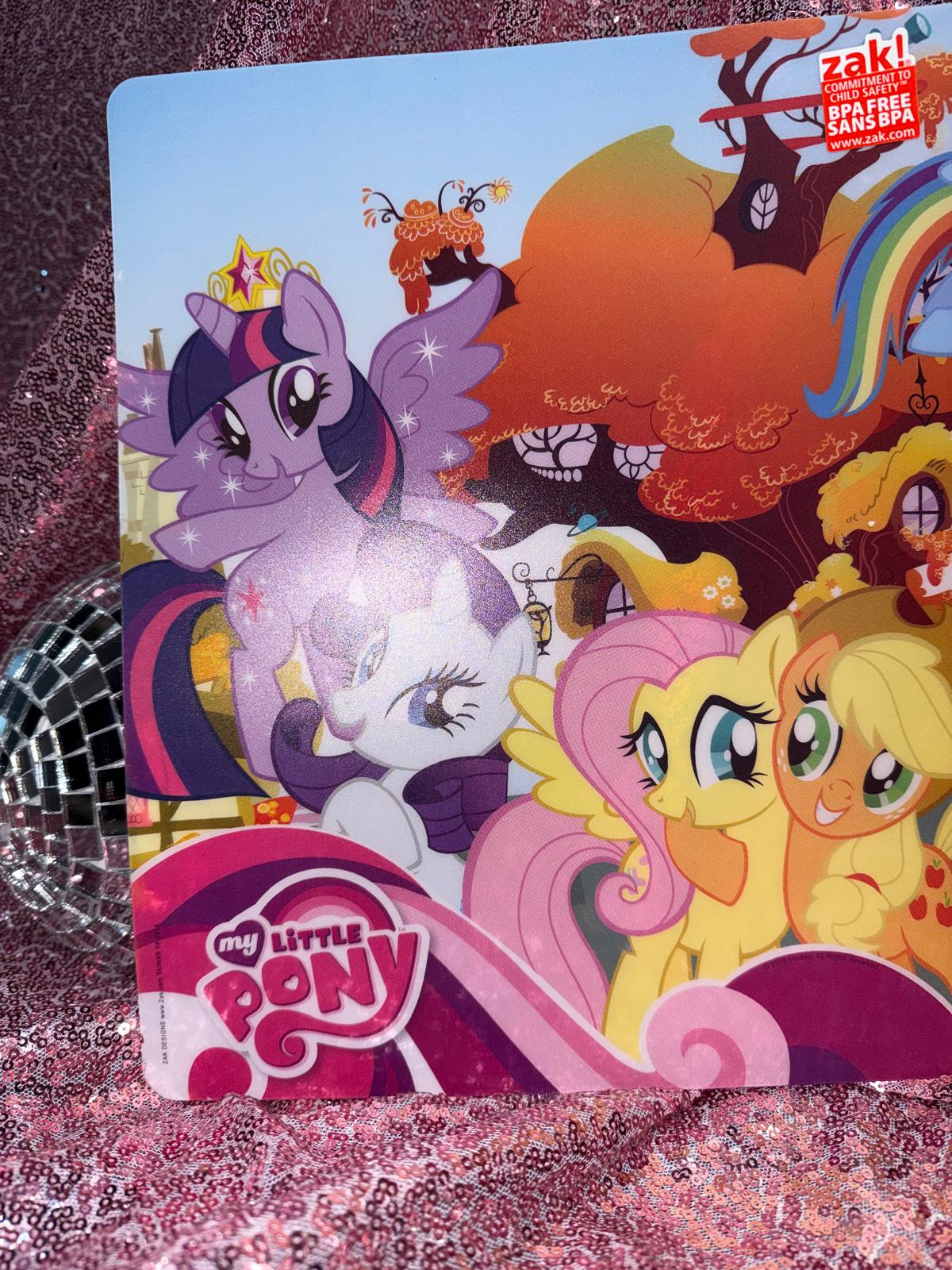 My Little Pony BPA-Free Kids Placemat | Zak! | New