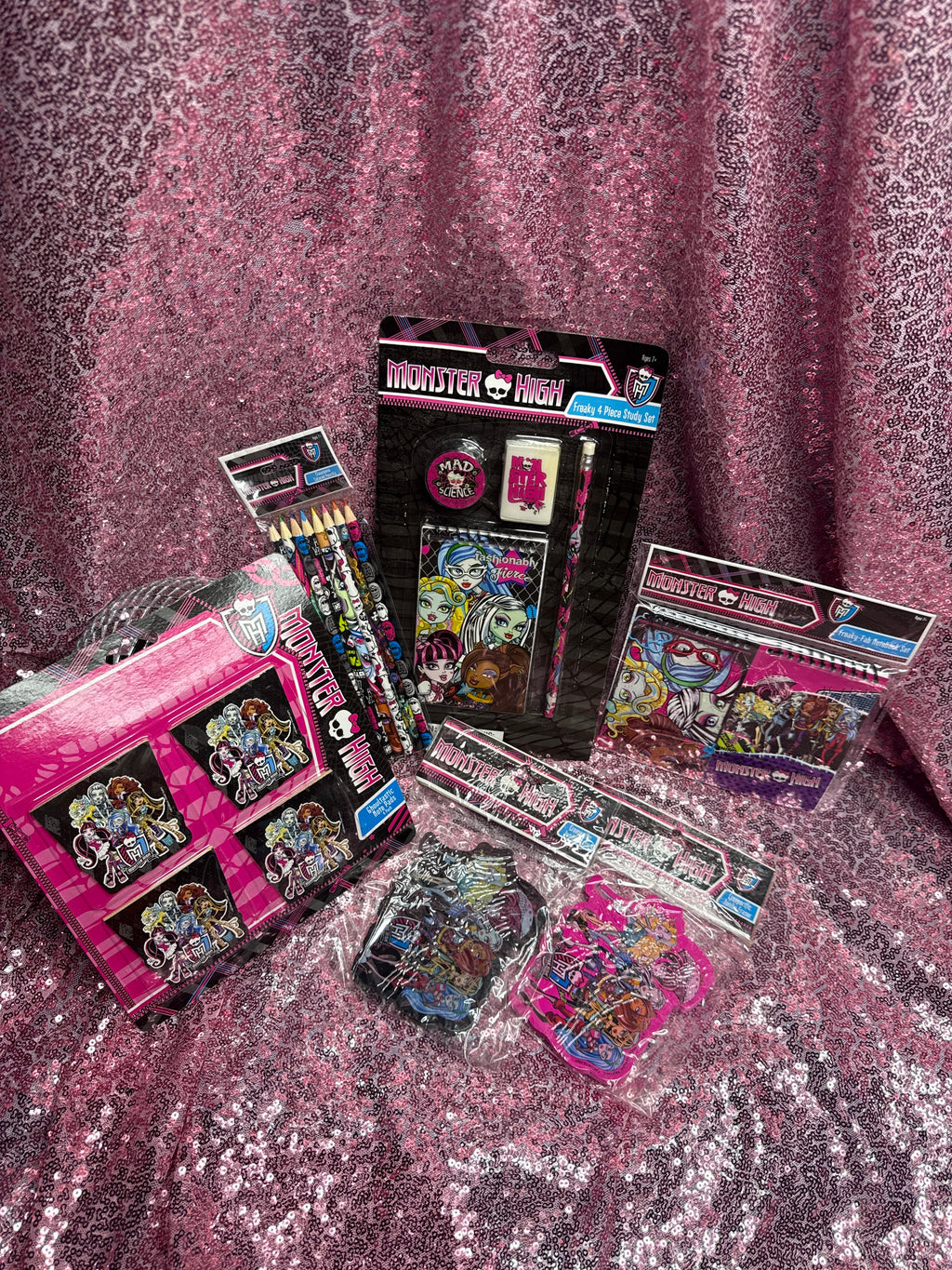 Monster High Deadstock Stationery Bundle | Y2K School Supplies