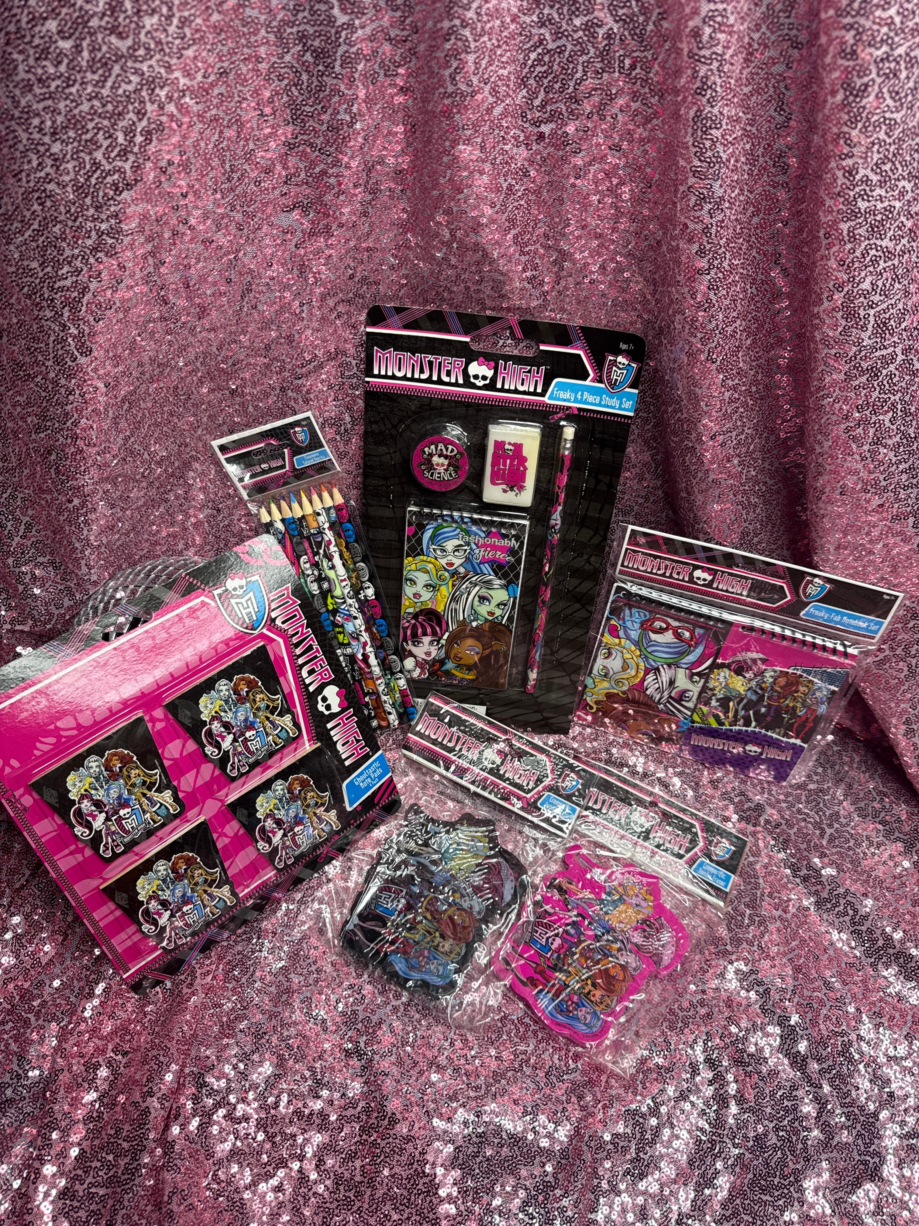 Monster High Deadstock Stationery Bundle | Y2K School Supplies