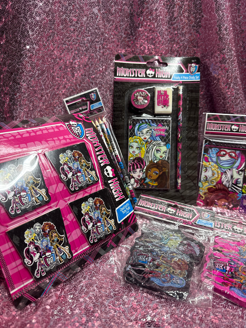 Monster High Deadstock Stationery Bundle | Y2K School Supplies