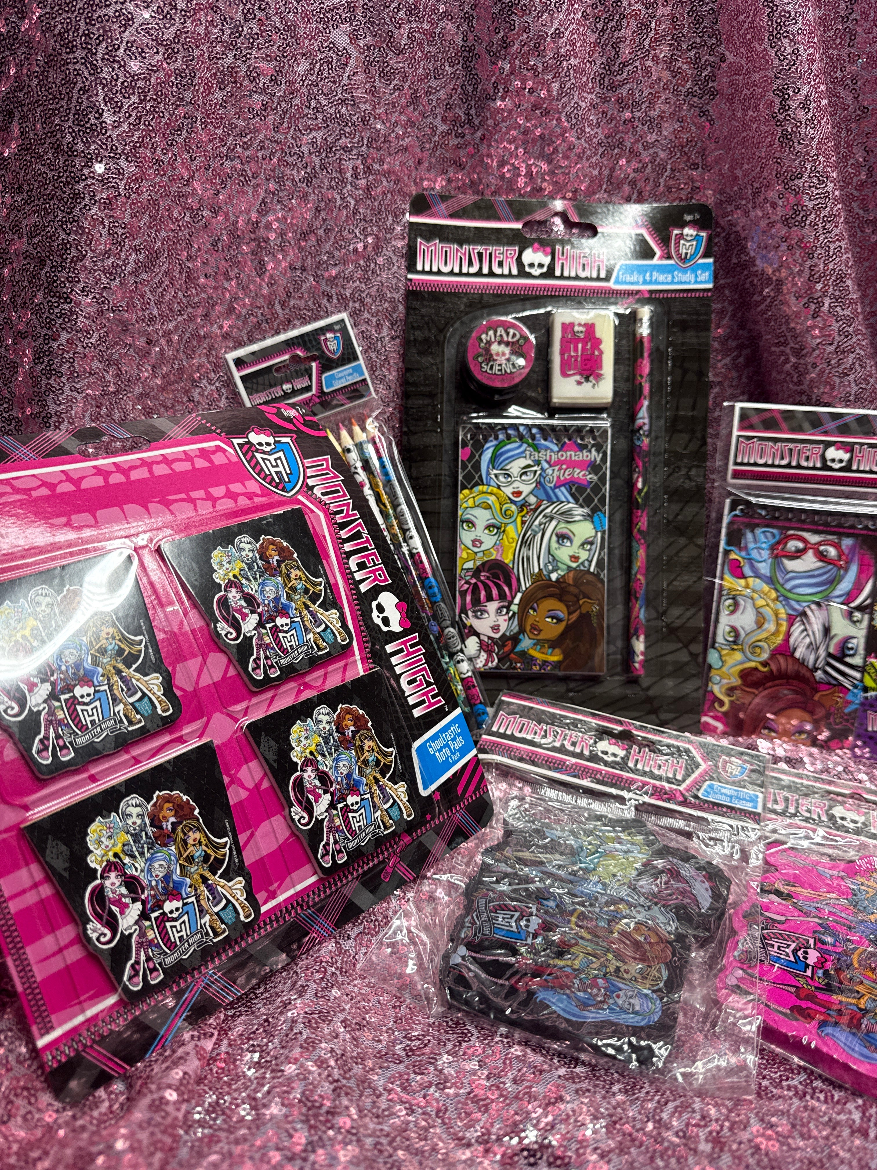 Monster High Deadstock Stationery Bundle | Y2K School Supplies