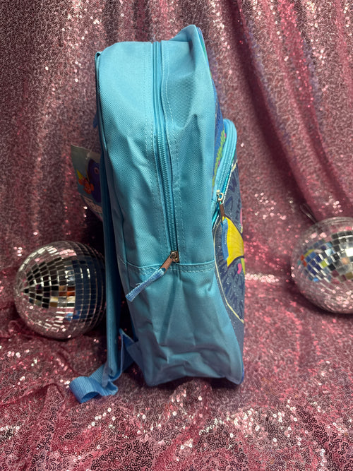 Disney Pixar Finding Dory Glitter Backpack + Matching Pencil Case