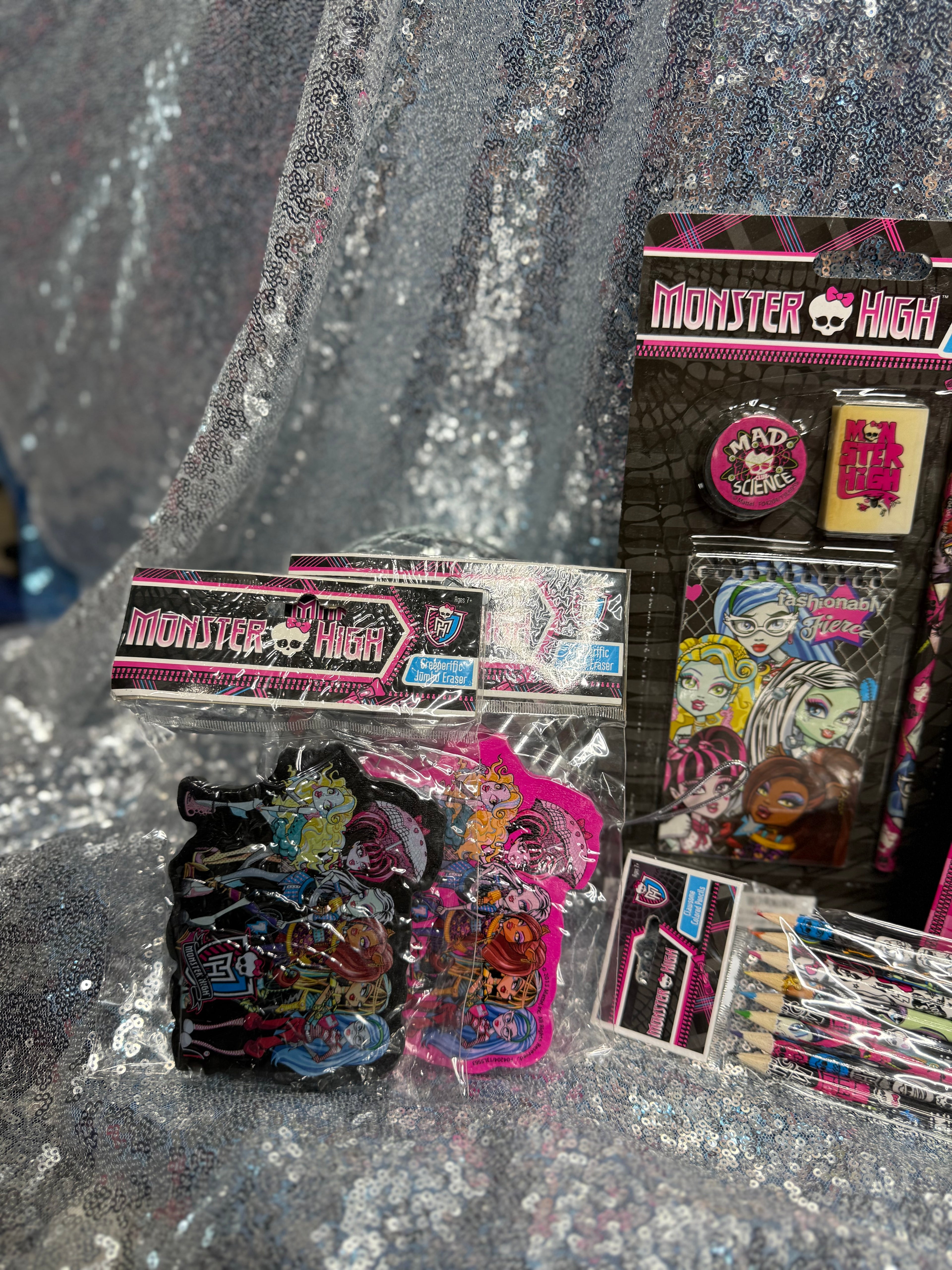 Monster High Deadstock Stationery Bundle | Y2K School Supplies