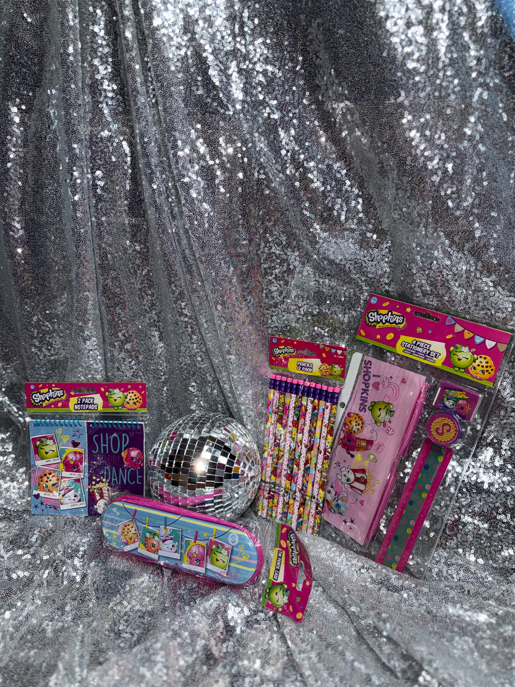 Shopkins Ultimate School Essentials Bundle | Deadstock Y2K Stationery Collection