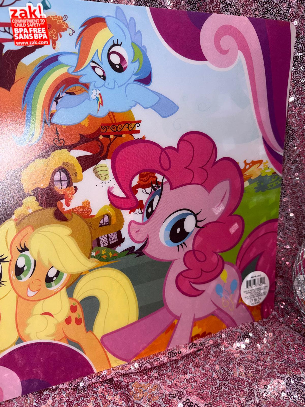 My Little Pony BPA-Free Kids Placemat | Zak! | New