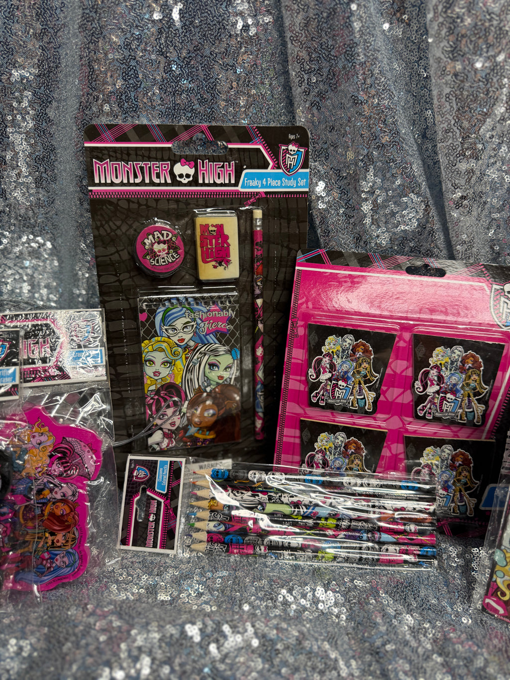 Monster High Deadstock Stationery Bundle | Y2K School Supplies