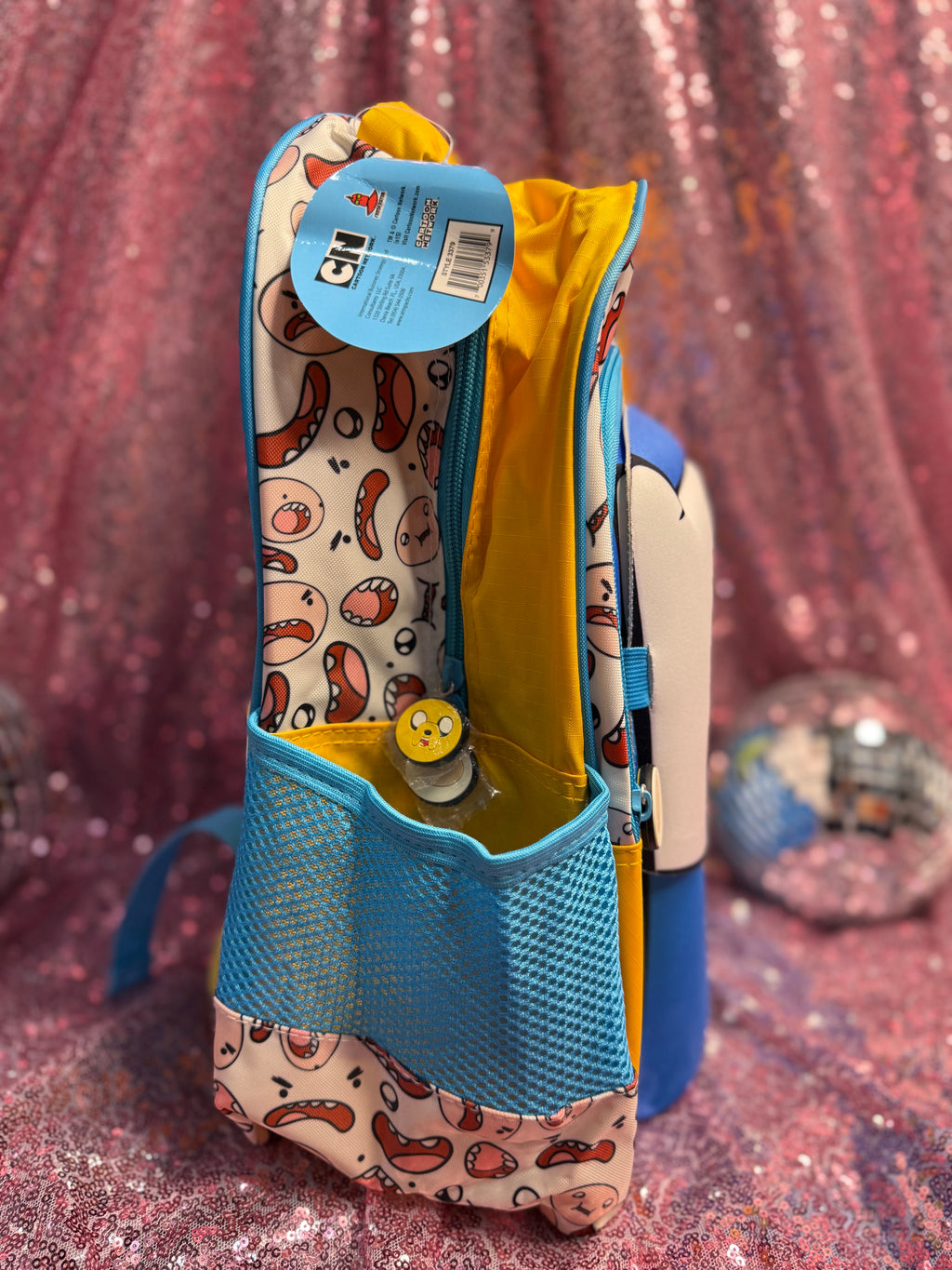 Adventure Time Finn 3D Kids Backpack | New with Tags