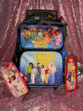 Vintage Y2K Disney High School Musical Rolling Backpack