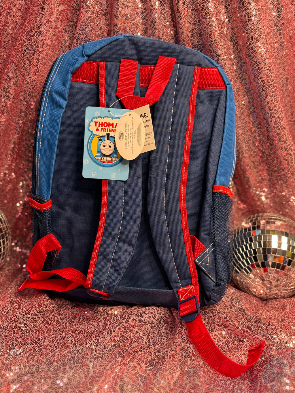 Thomas & Friends Kids Backpack + Bonus Pencil Set | New with Tags