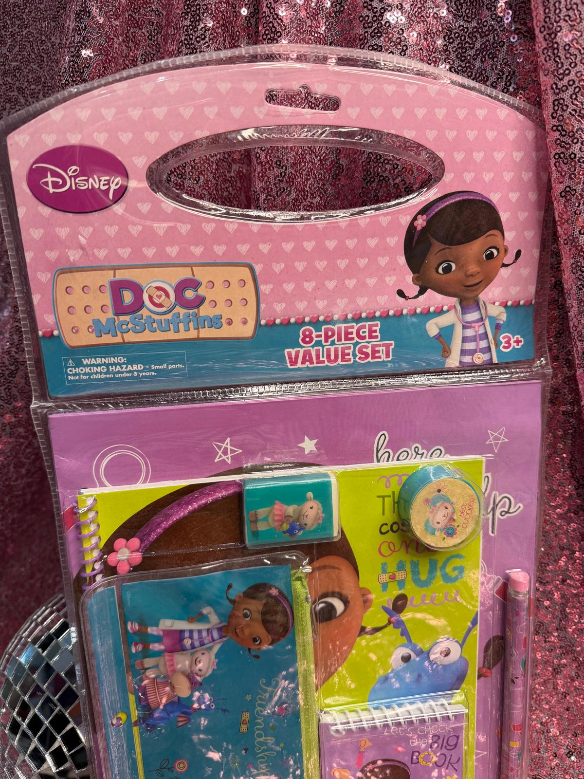Disney Doc McStuffins 8-Piece Stationery Value Set | New in Package