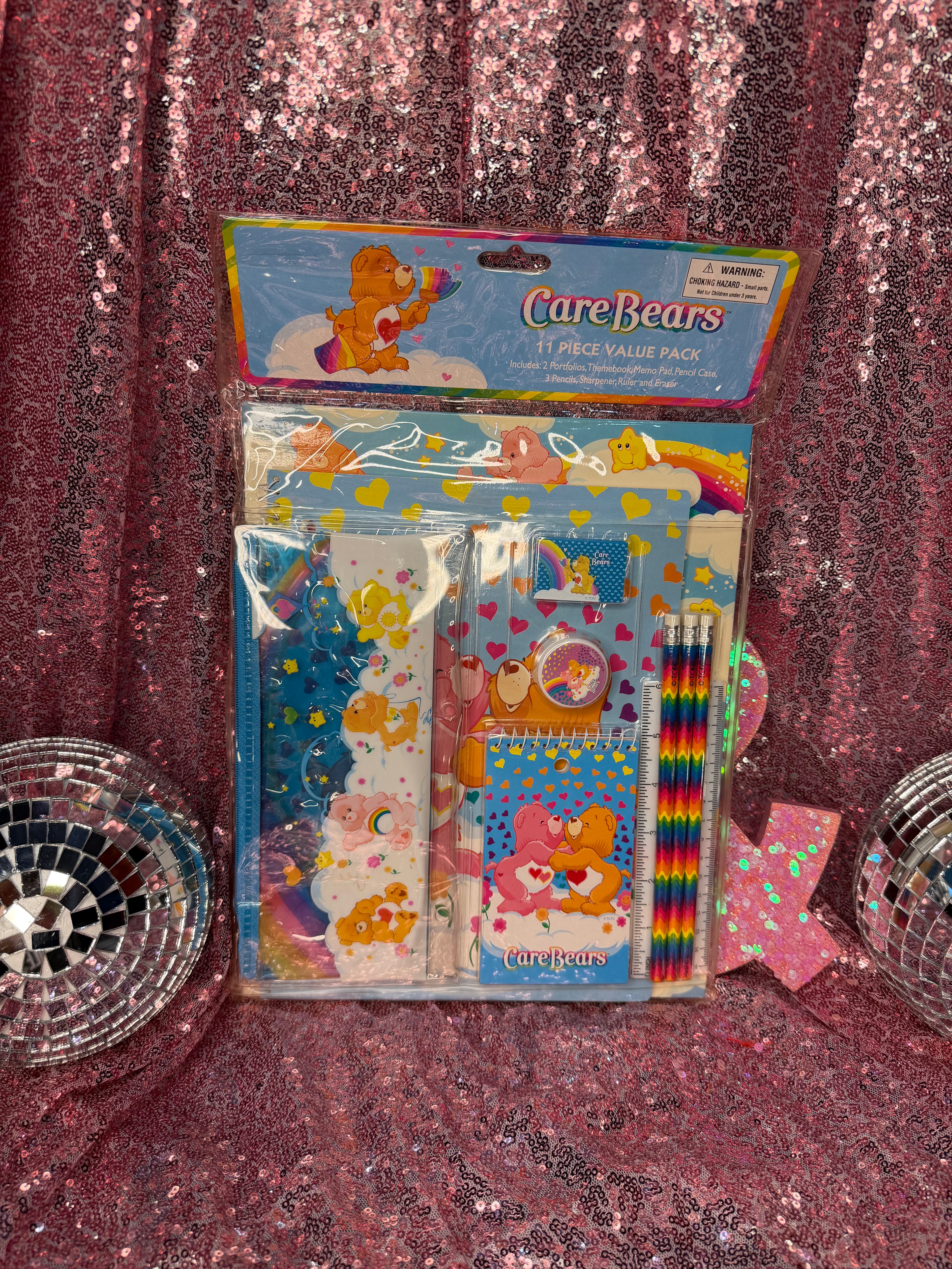 Y2k Carebears Stationary Set