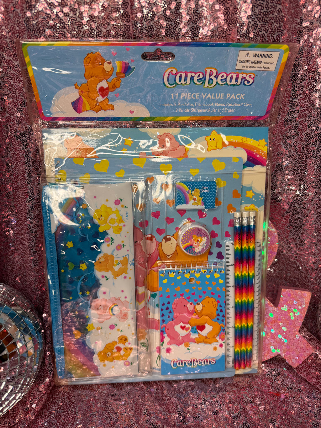 Y2k Carebears Stationary Set
