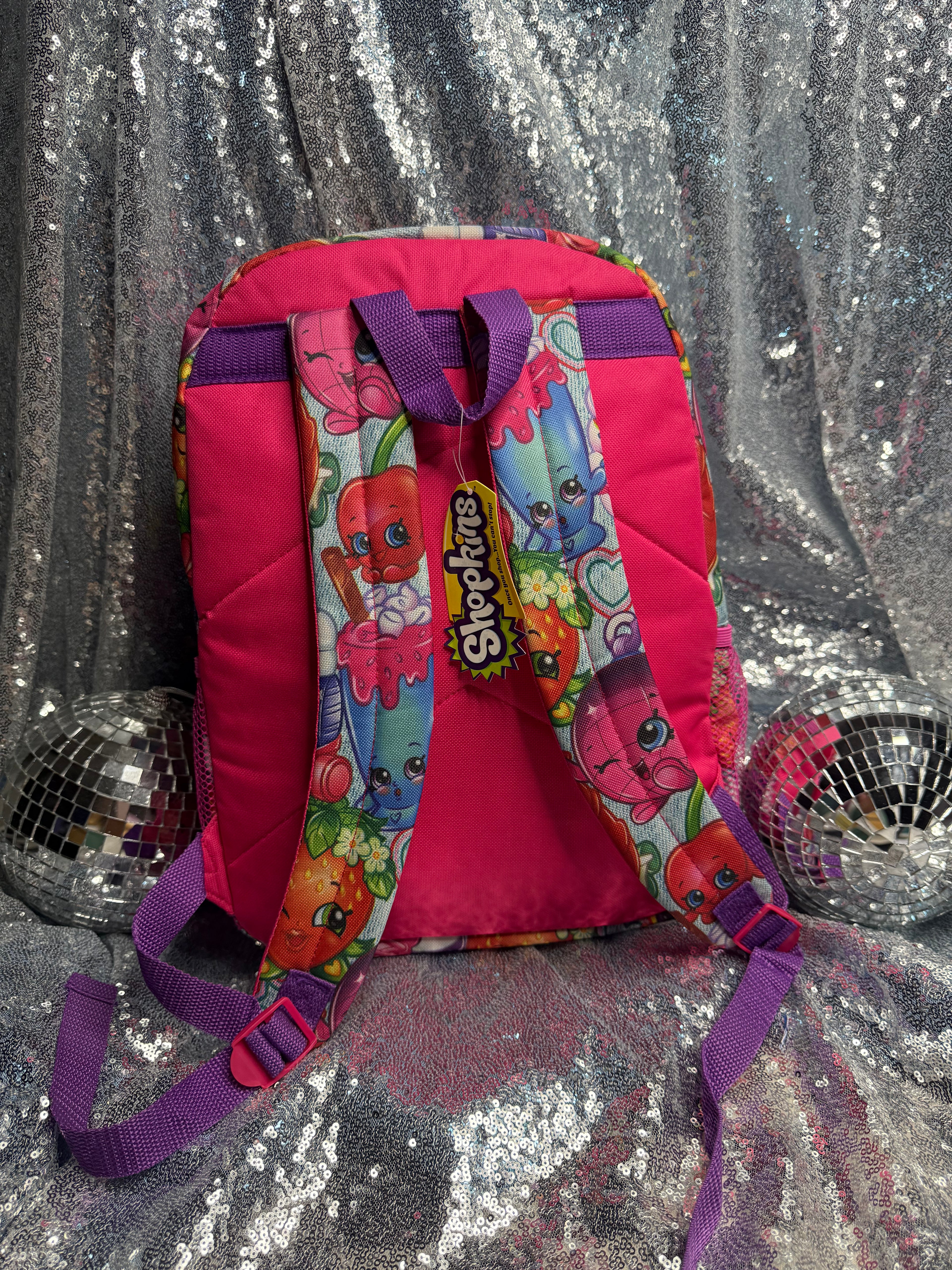 Rare Shopkins Backpack Bundle with 2 FREE Gifts | Y2K Nostalgia Must-Have