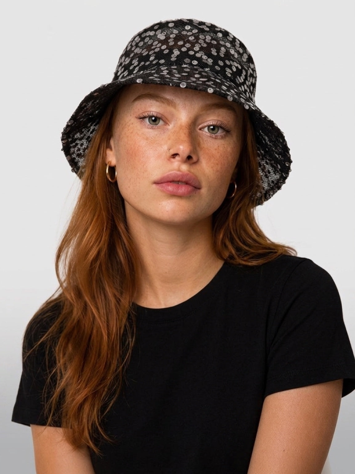 Y2K Sequin Bucket Hat Collection