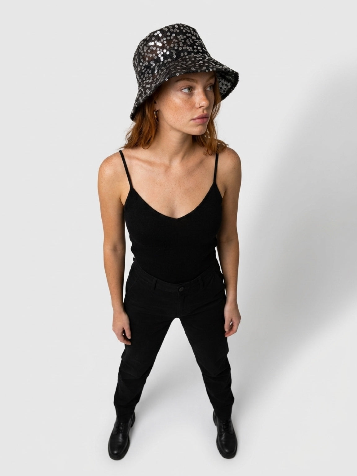 Y2K Sequin Bucket Hat Collection