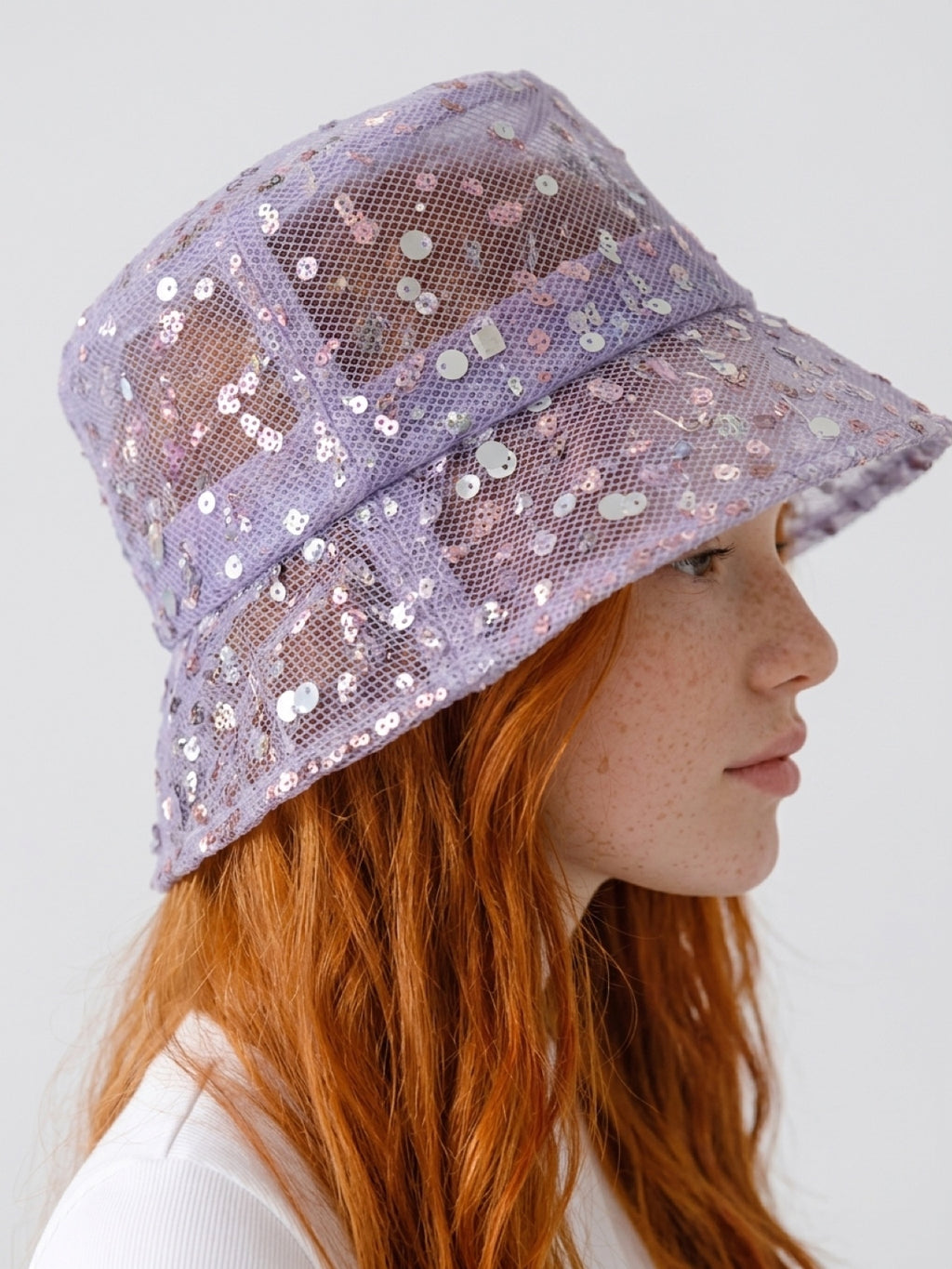 Y2K Sequin Bucket Hat Collection