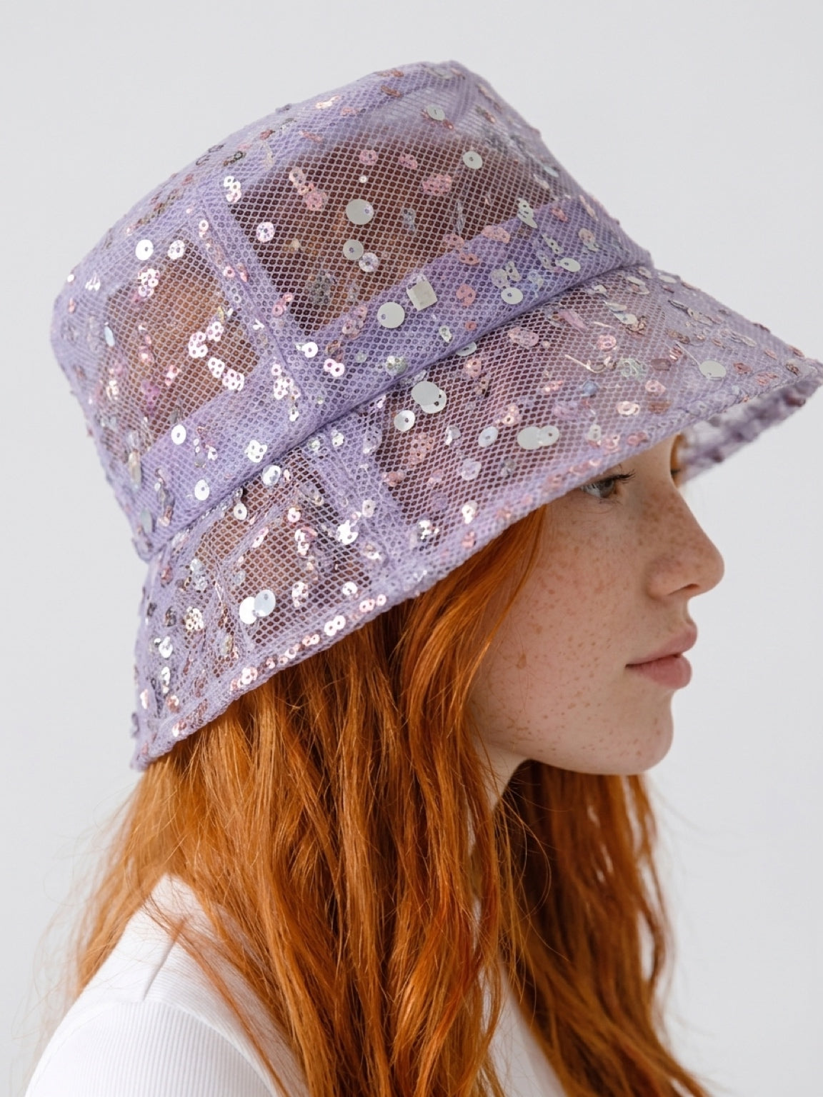 Y2K Sequin Bucket Hat Collection