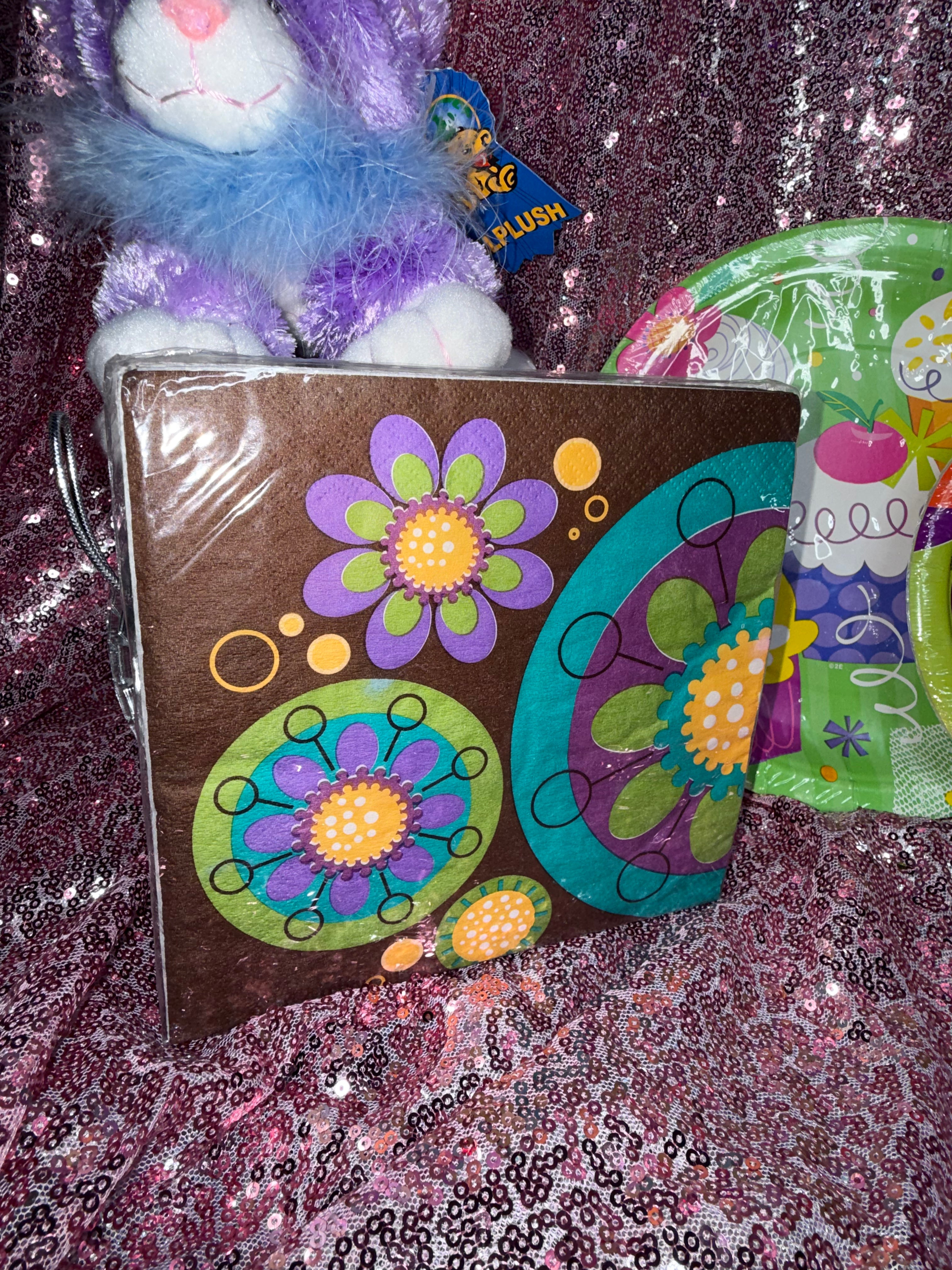 Y2K Groovy Party Tableware Set