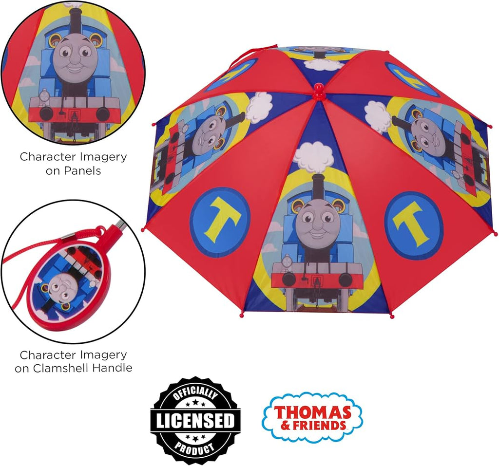 Thomas & Friends Kids Umbrella & Raincoat set