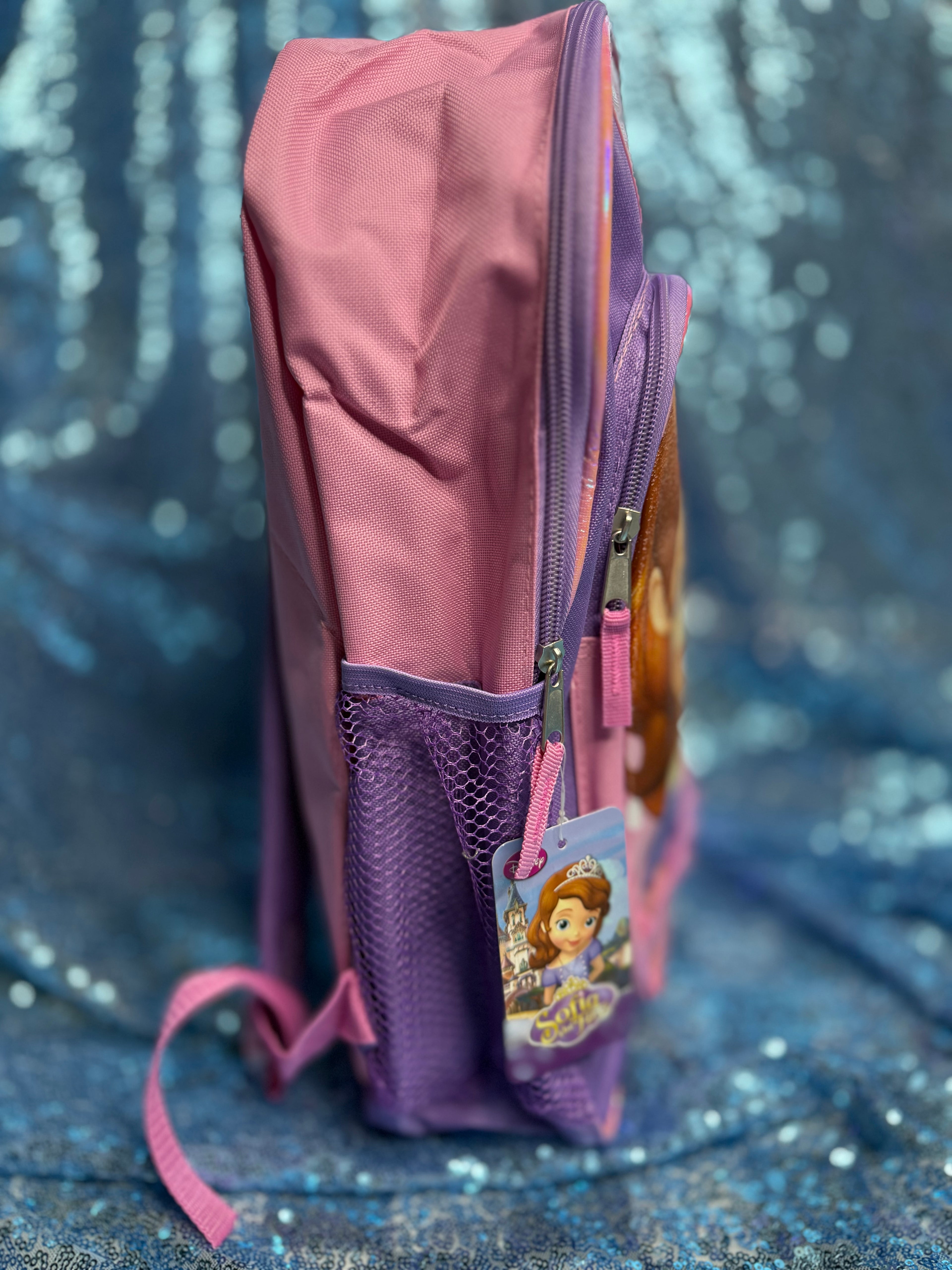 Y2K Disney Sofia the First Backpack HOLO EDITION