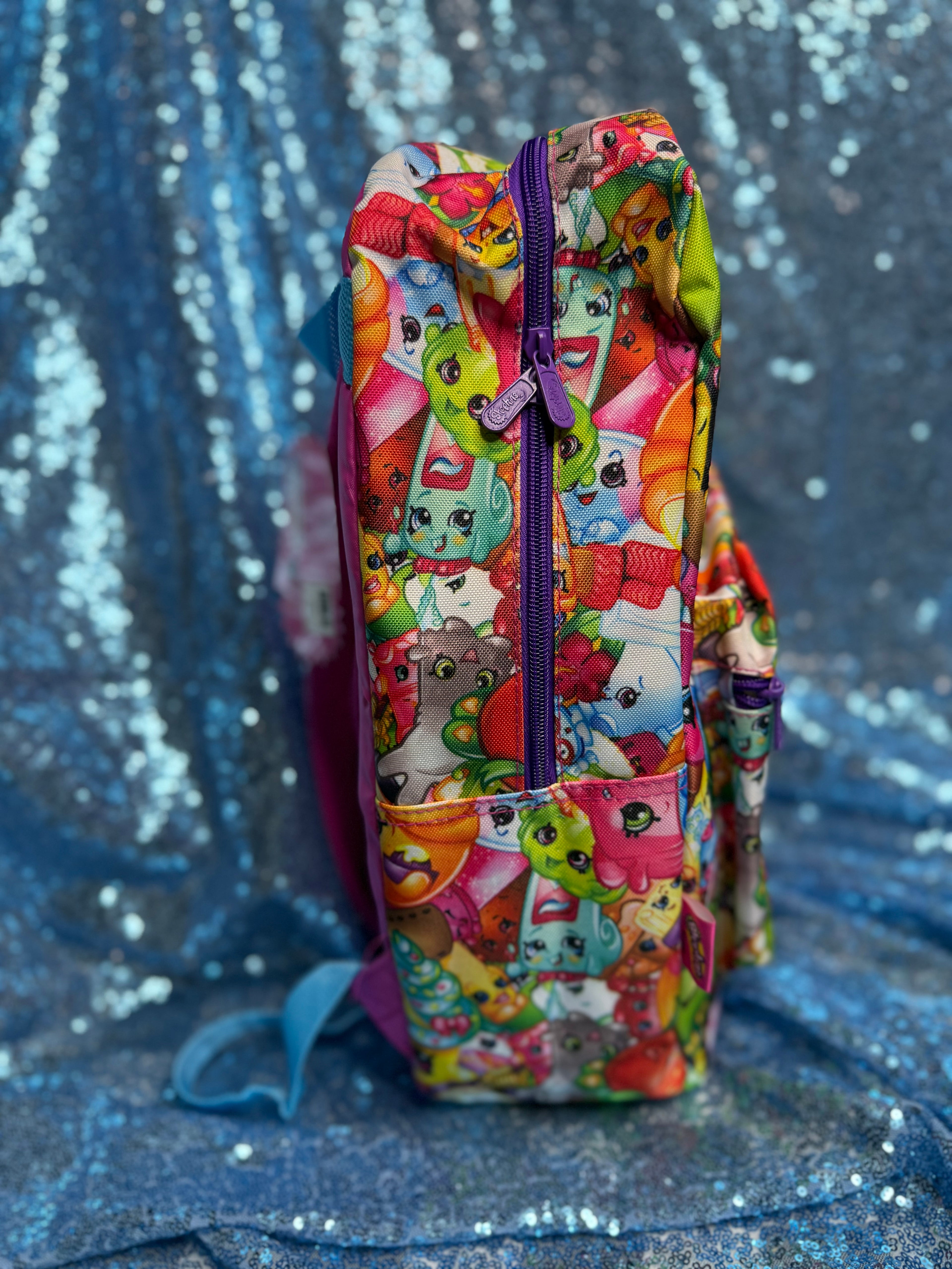 🎀 Shopkins™ Collage Y2K Senior Backpack – Brand New with Tags | Rare Deadstock 🎀
