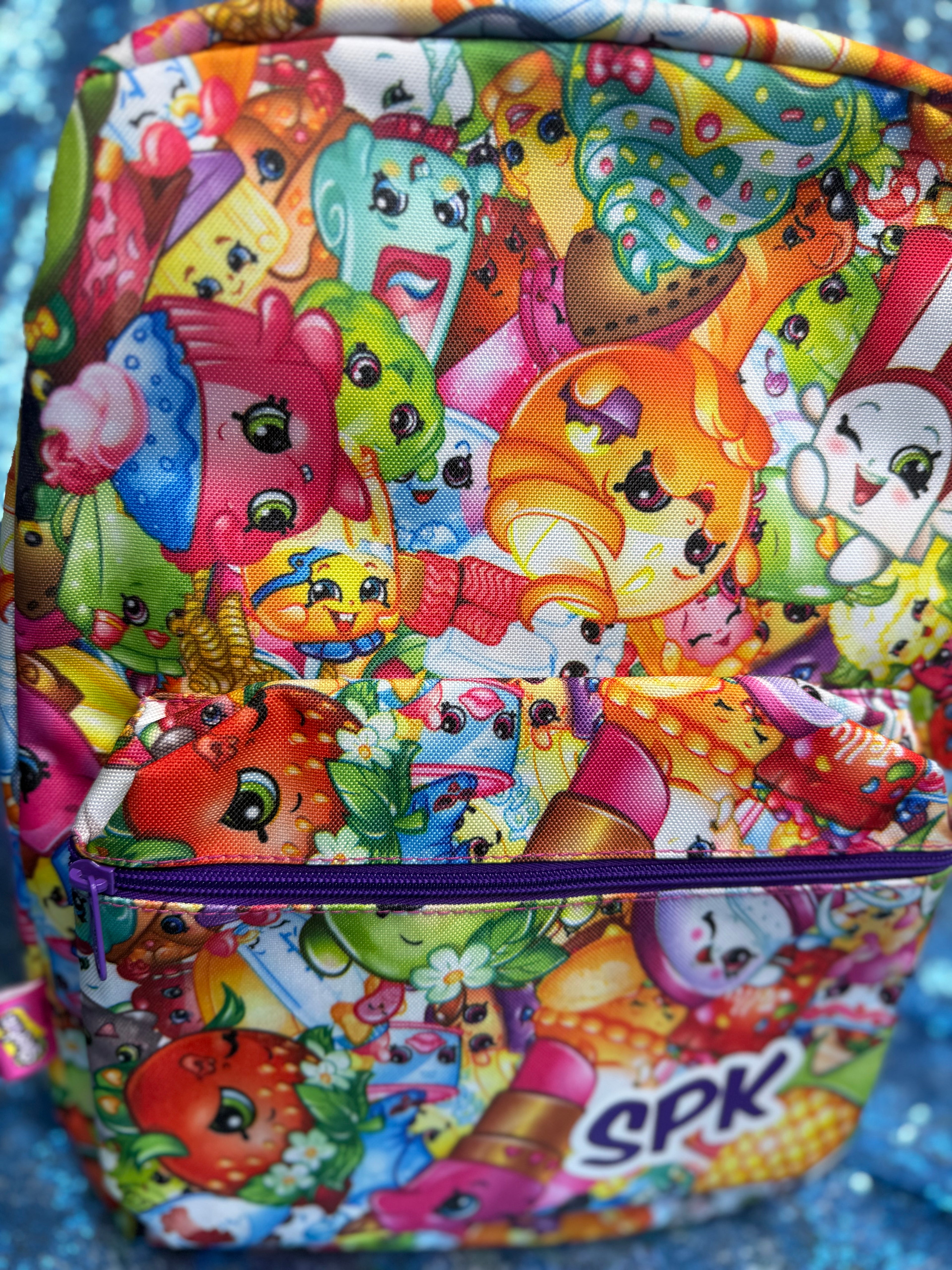 🎀 Shopkins™ Collage Y2K Senior Backpack – Brand New with Tags | Rare Deadstock 🎀