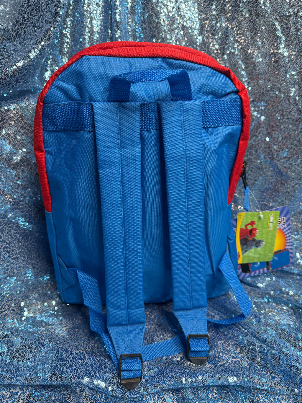 Sesame Street Elmo 3d Backpack Y2K w/lunchbox