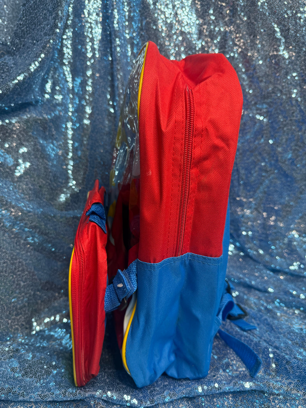 Sesame Street Elmo 3d Backpack Y2K w/lunchbox