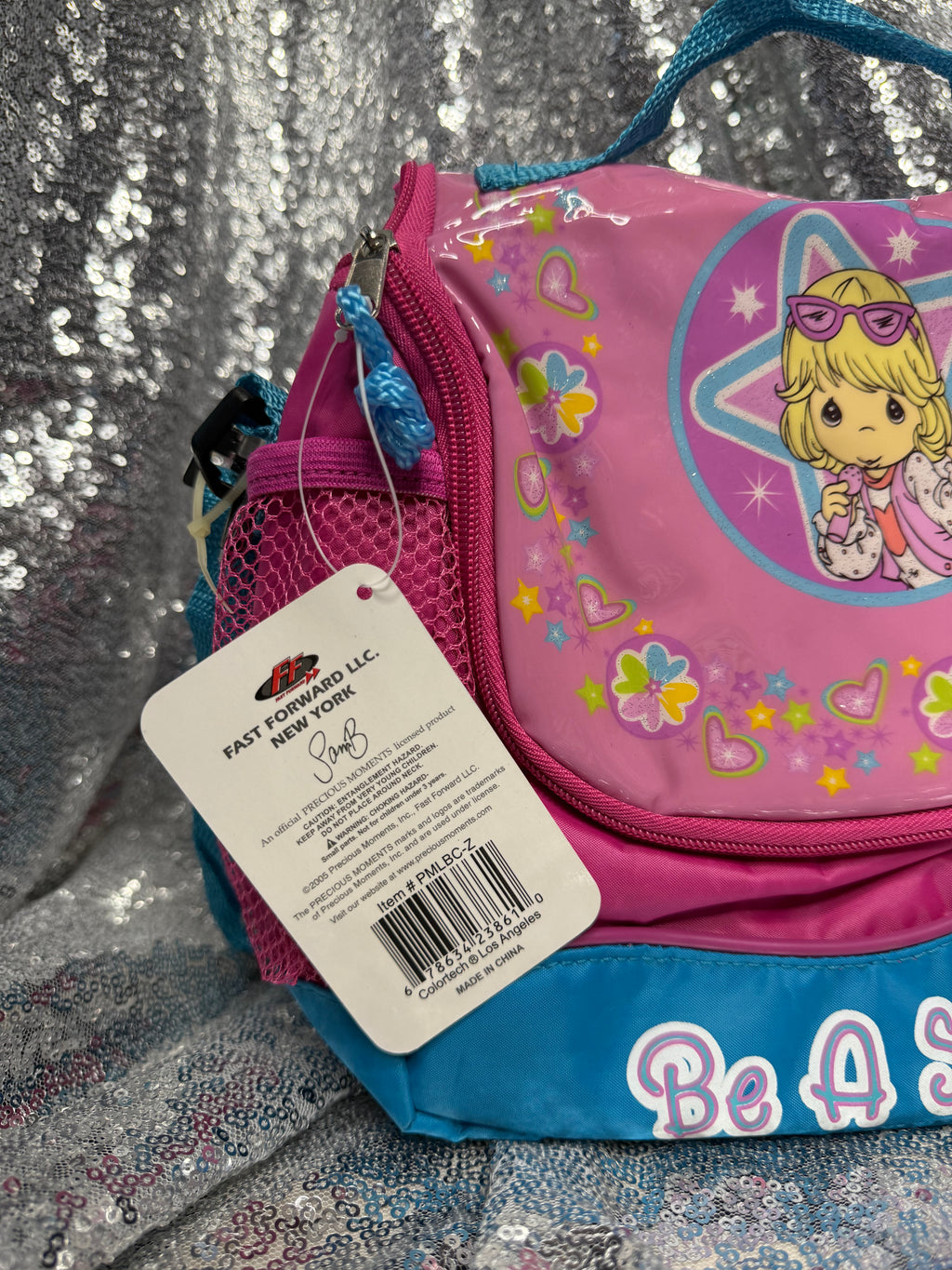 Vintage Precious Moments “Be A Star!” Lunch Bag – Rare Y2K Deadstock New With Tags