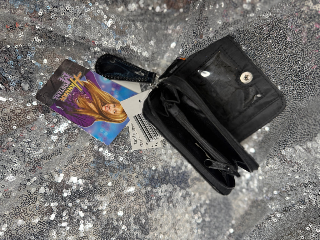 Vintage Hannah Montana Glitter Wallet – Rare Disney Y2K Deadstock | New With Tags