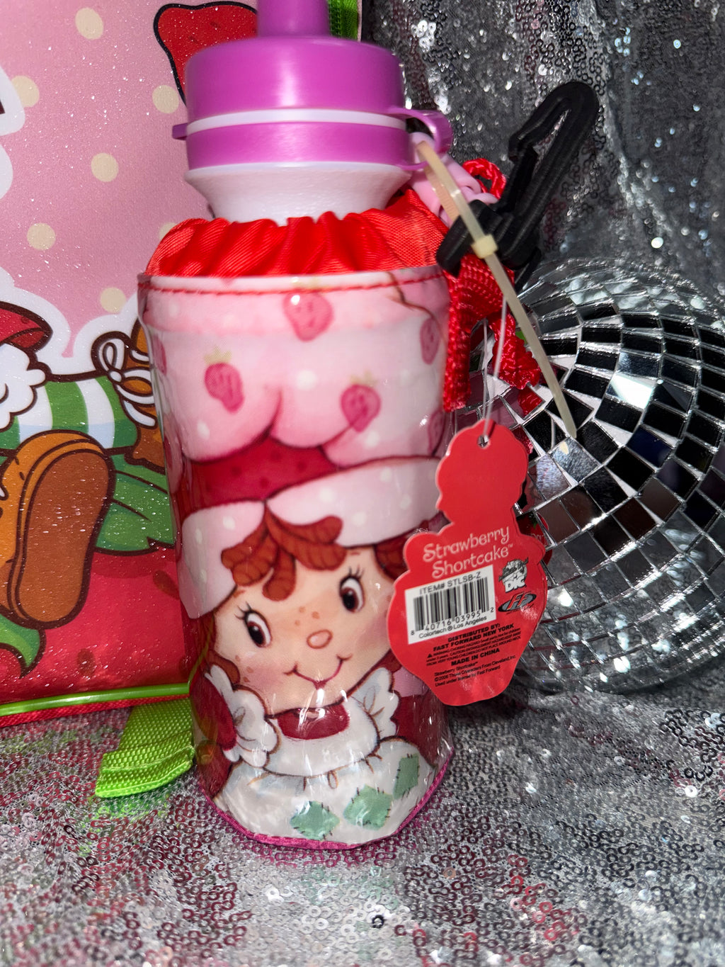 Strawberry Shortcake Backpack Bundle + FREE Matching Water Bottle
