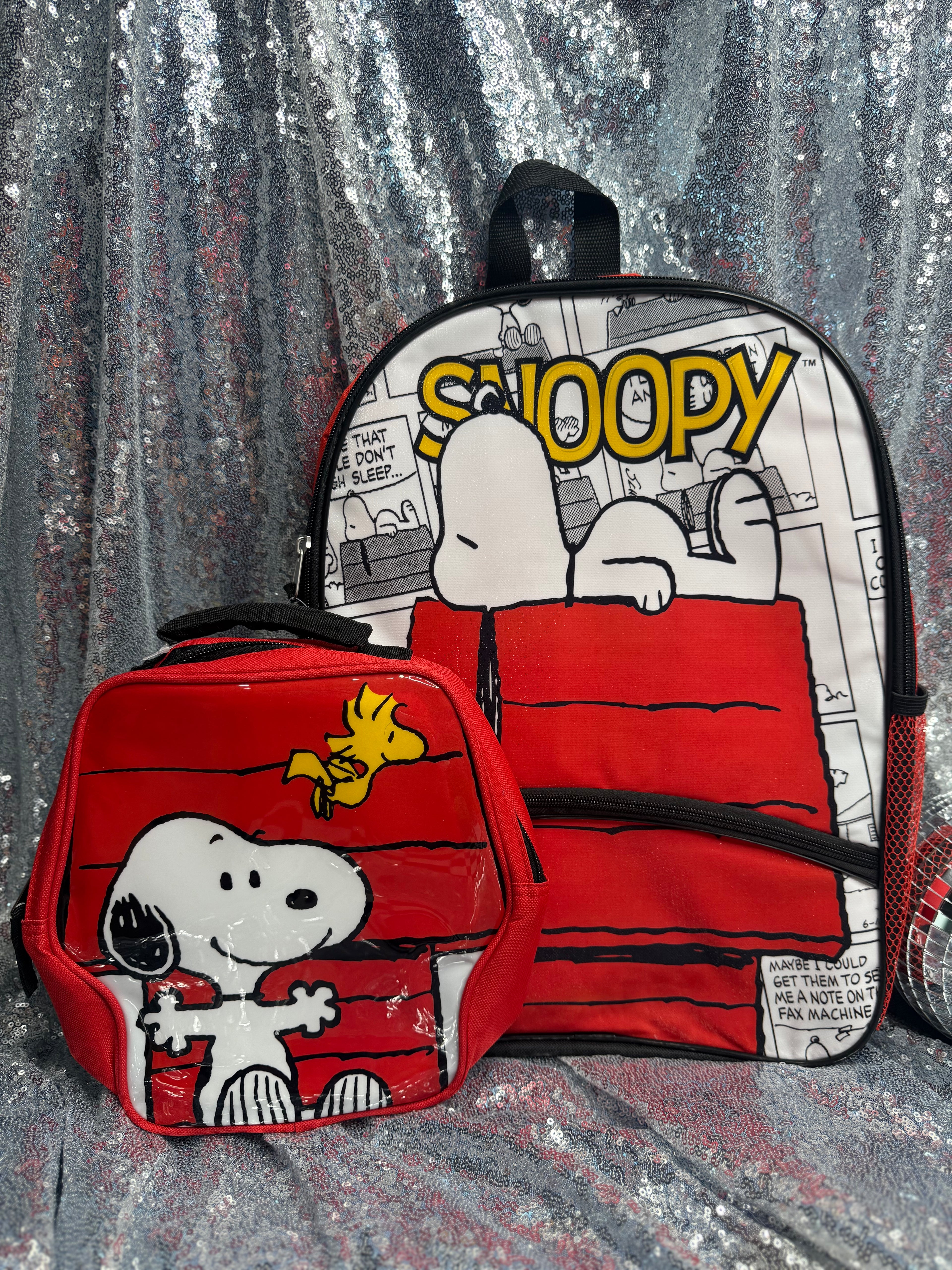 Peanuts® Snoopy Backpack & Lunch Bag Set