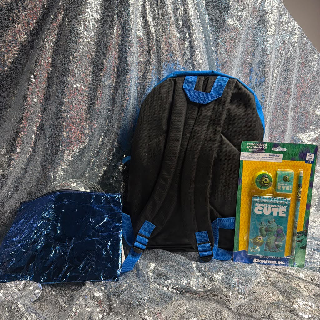 Y2K Monsters Inc Backpack OG + 2 FREE GIFTS